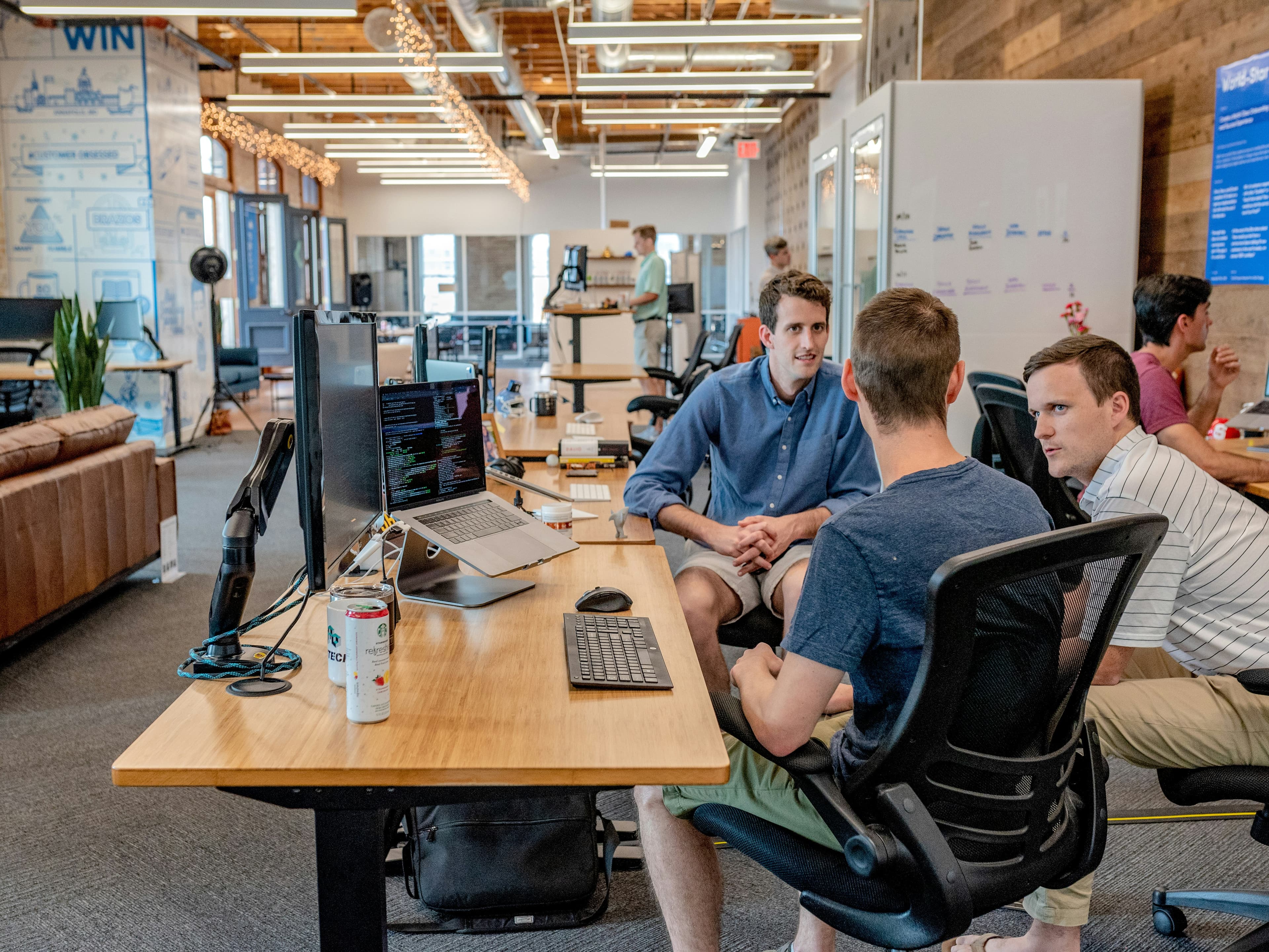 Team collaborating on developer tools
